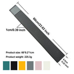 tapis bar silicone perforé moderne noir gris rose blanc perforations respectueux environnement