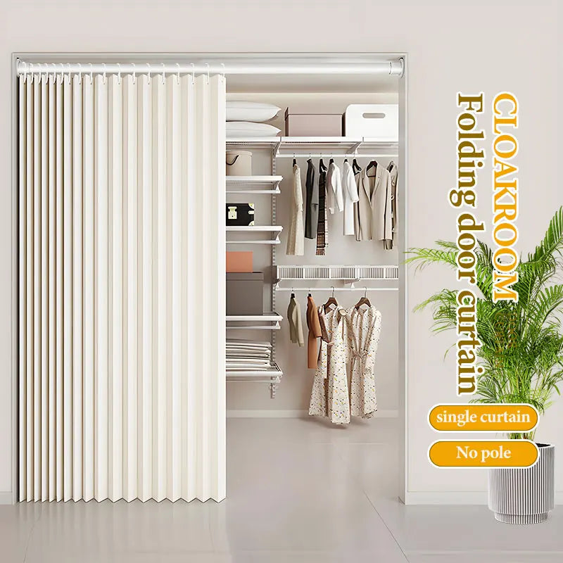 rideau plissé moderne beige clair pliable polyester opacique pliures camping car 100x200cm 180x200cm 200x200cm