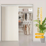 rideau plissé moderne beige clair pliable polyester opacique pliures camping car 100x200cm 180x200cm 200x200cm