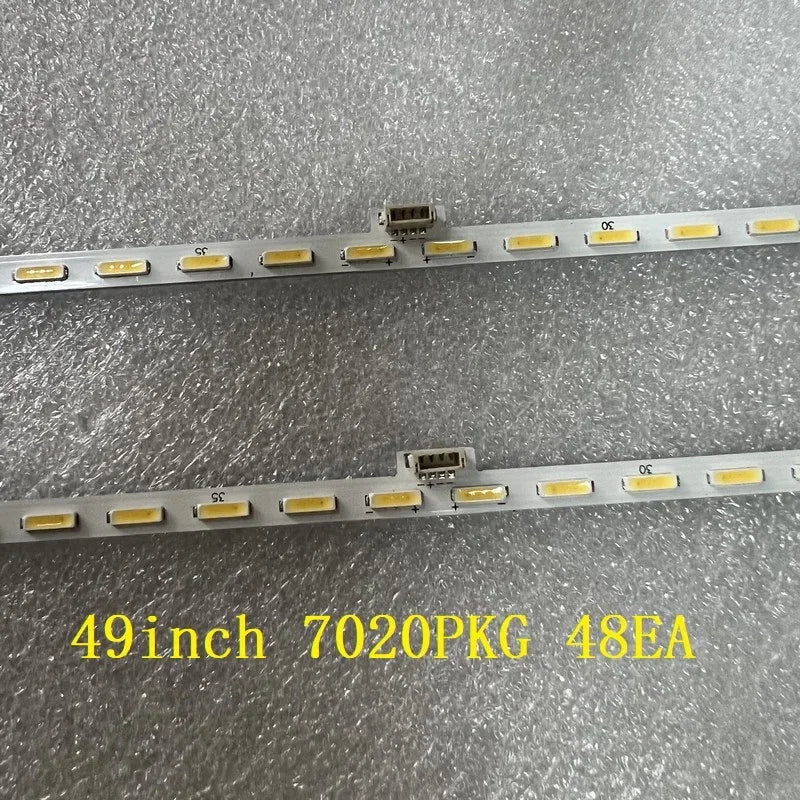 bande led 525mm blanc jaune 48led connecteurs modernes 6v ul rohs cem