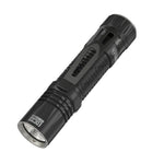 lampe poche rechargeable led 5000 lumens 200 500 metres noir tactique