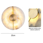 lampe murale moderne applique murale blanche dorée veines marbrées led élégante semi translucide chambre