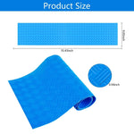 tapis antidérapant bleu diamanté piscine protection sol fond marin opalescent