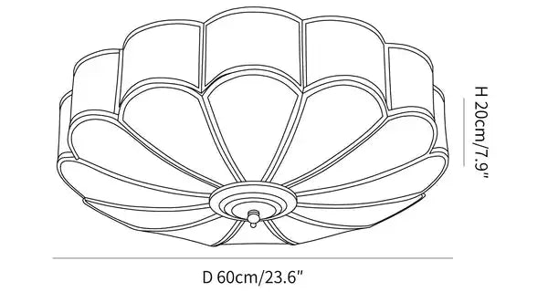 plafonnier led moderne cuivre blanc doré ressort coquillage lumières 90 260v e27