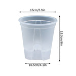 pots plantes autoarrosants transparents moderne grille taille absorbant chassis moderne