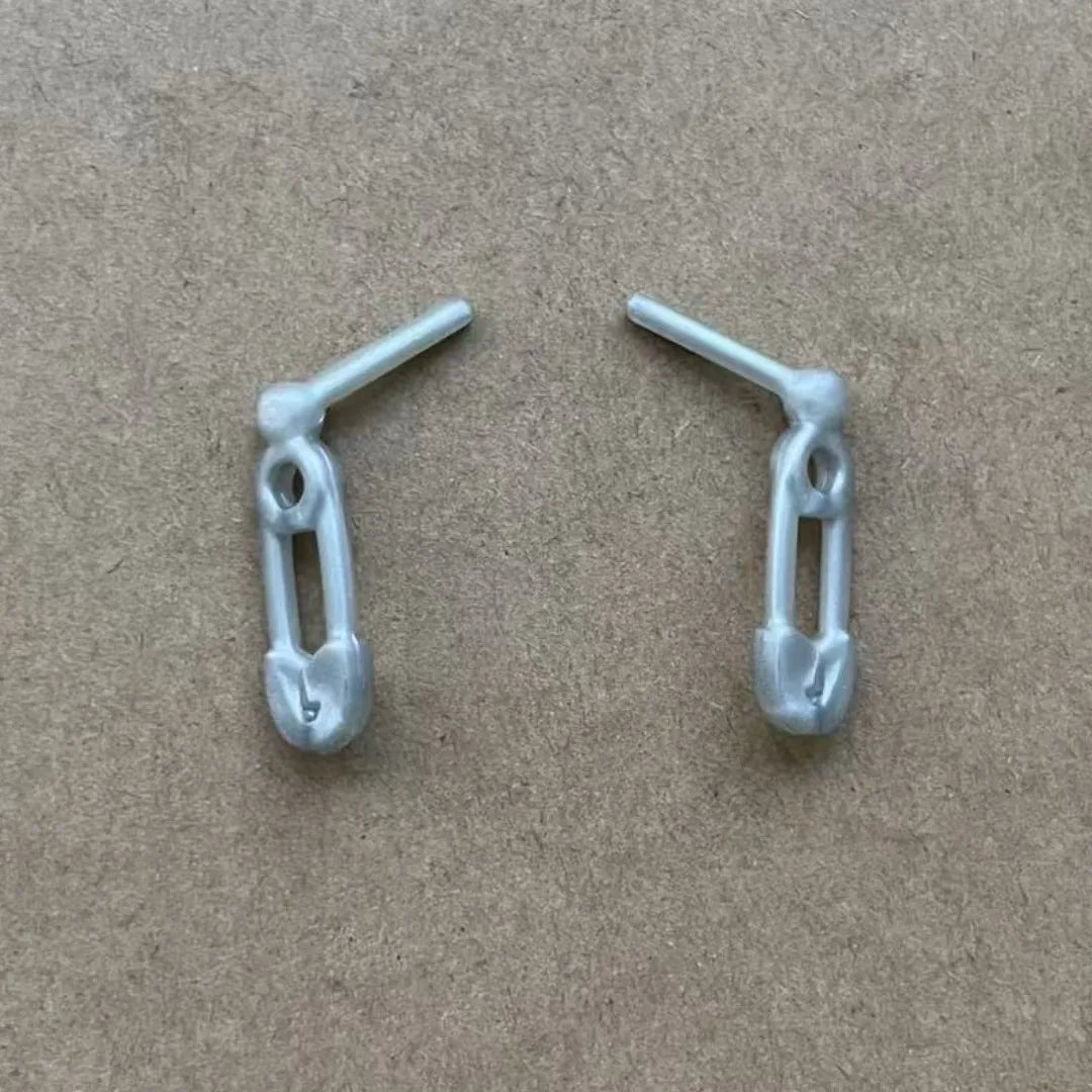 diadème oreilles chat blanc clips fixation poupée fille accessoires mode mignon