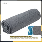 tissu anti dérapant acrylique industriel motif cercles gris tapis antibactérien matériaux bricolage