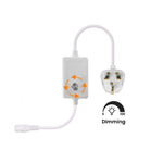 interrupteur lumière blanc moderne adhésif rotatif prise électrique câble flexible 220v 750w certifié