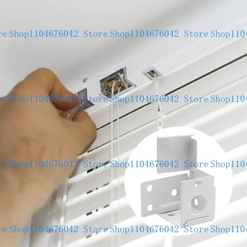 supports murals blancs modernes eyelets plaque fixation rideaux decoration salon fonctionnels