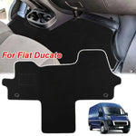 tapis sol noir pratique texture douce fibre synthétique voiture utilitaire