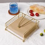 support serviettes moderne noir sans motif opacité salle manger cuisine restaurant distribiteur serviettes plates