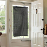 rideaux enrouleurs sans perçage store noir maille fine opaque fenêtre moderne ventouse