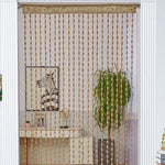 rideau beige clair moderne 1x2m opaque polyester toute l'année