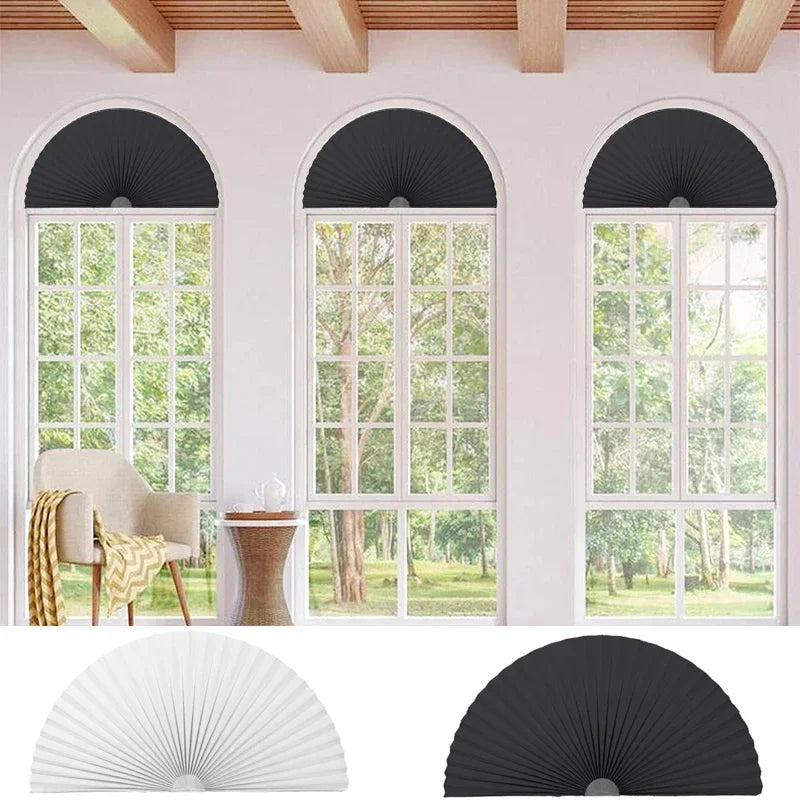 rideau plissé adhésif blanc moderne opacité 59cm 91cm salon chambre