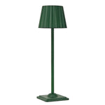 lampe table moderne lampe led rechargeable usb couleurs ambiance plissée effet vieilli base antislip.touchscreen