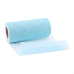 rubans tulle opaques couleur rouge rose blanc bleu noir vert décoratifs largeur 15cm