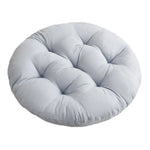 coussin rond épais couleur unie antidérapant tapis tatami doux polyester coton moderne toilette sieste
