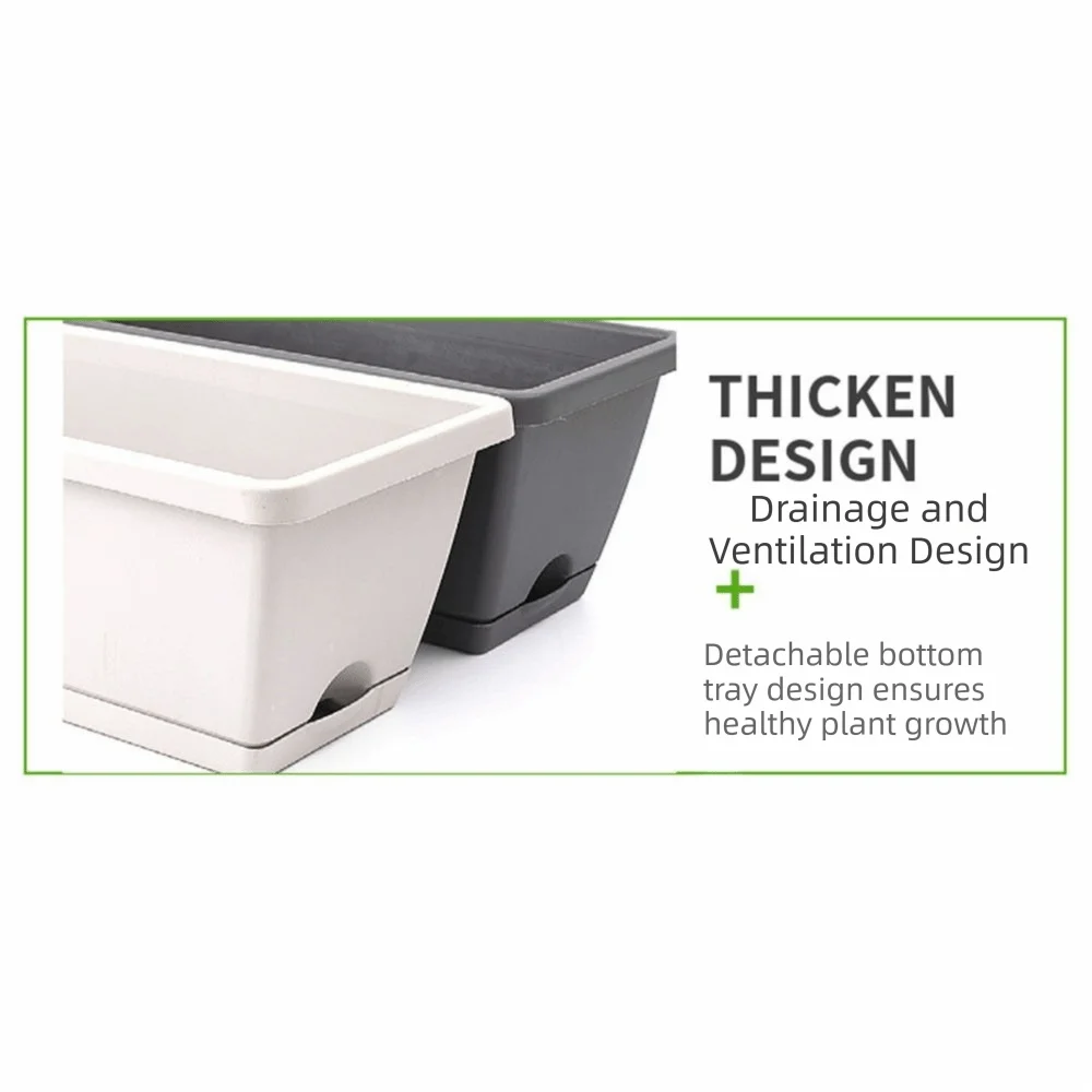 bacs fleurs modernes beige noir résine opaques drainage ventilation bacs intérieurs