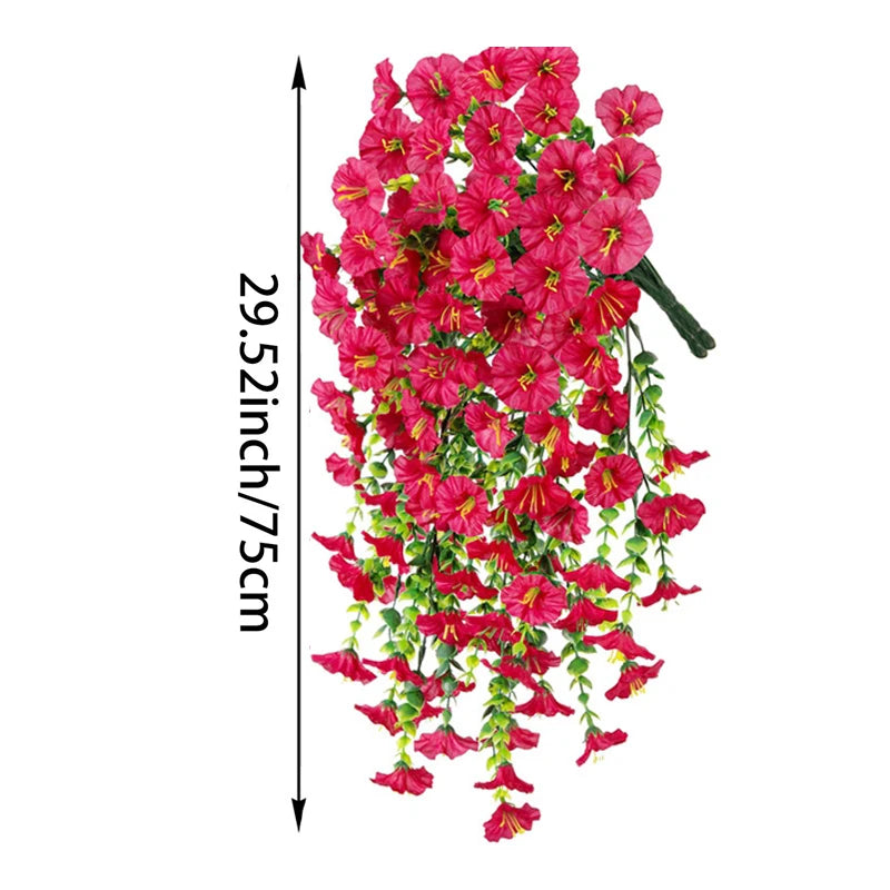 plantes artificielles suspendues vert feuilles fines moderne cordelette mariage anniversaire baby shower