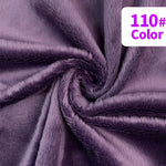tissu velours doux violet rose blanc moderne confortable peluche respirant bricolage artisanat décoration