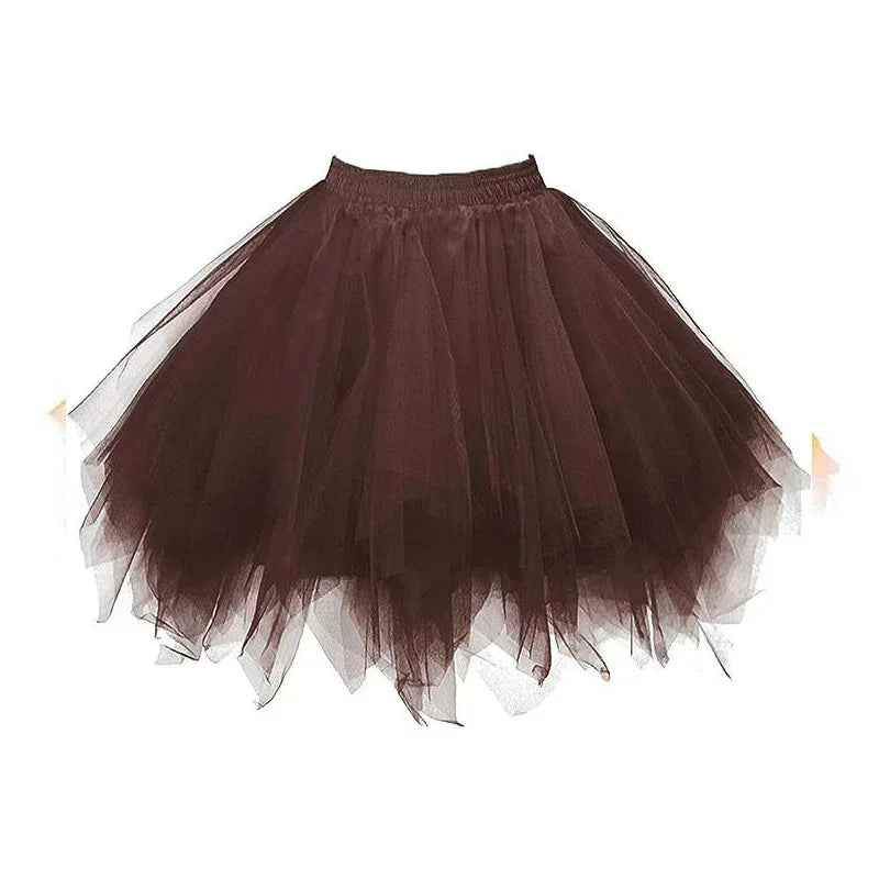 jupe tutu femme tulle danse classique ballet spectacle robe bal courte