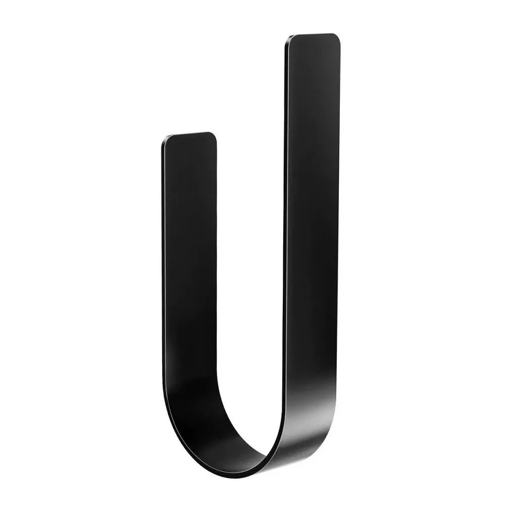 porte rouleaux papier toilette mural noir moderne minimaliste multiple utilisation étagère rangement