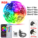 ruban led multicolore flexible synchronisé musique application décoration moderne chambre salon fêteRGBOptimal