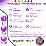 ampoules led blanc opalescent e14 e27 gu10 modernes 25000h 249 2000lm led boule rond