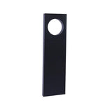 lampe solaire led noire moderne ip65 10w lumière chaude