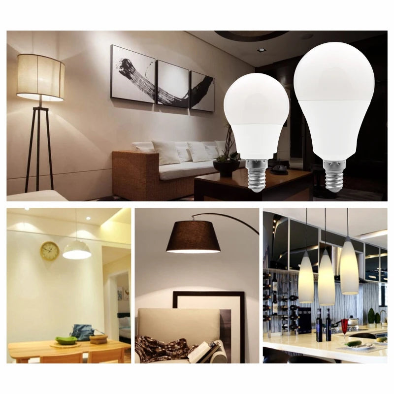 ampoules led e14 e27 blanc froid 5500k 7000k 3w 6w 9w 12w 15w 18w