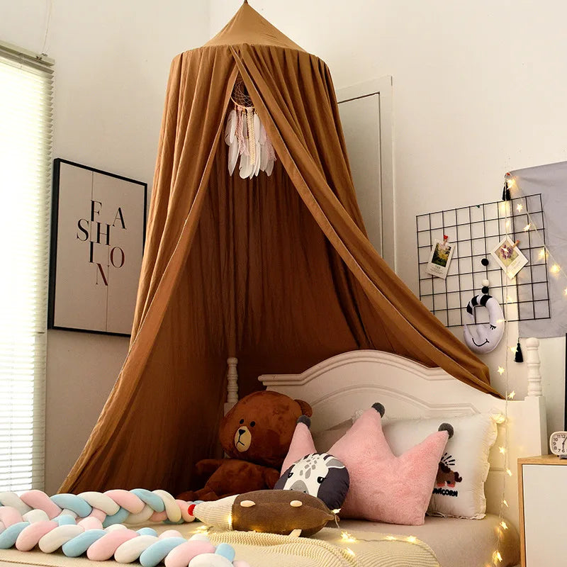 rideau lit polyester unisexe moderne beige lilas rose vert opacité tour lit maison campement