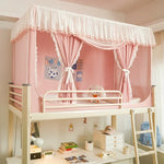 lit mezzanine moustiquaire vert pastel polyester plié anti moustiques extérieur campement moderne douillet uni