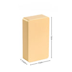boîte rangement métal réutilisable contenant thé bijoux organisation moderne orange intérieur beige