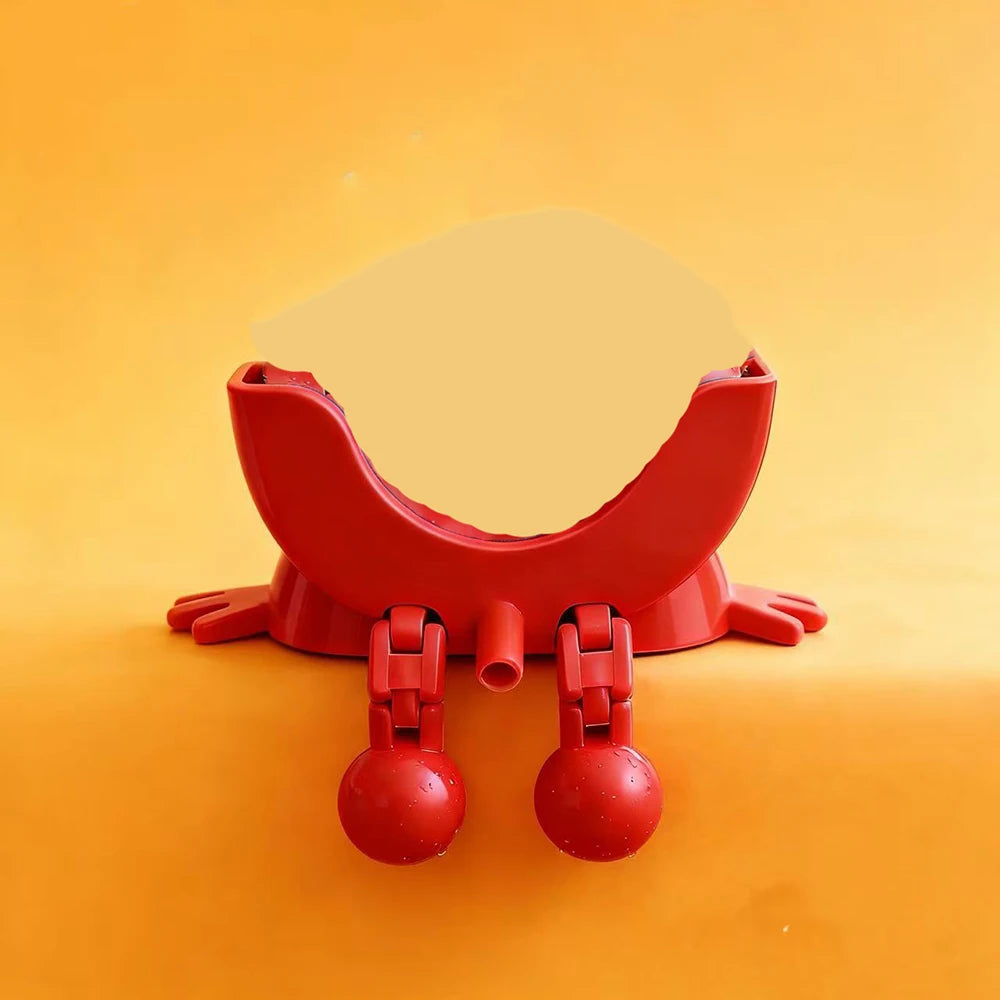 porte savon souriant clips couleur bleue jaune orange vert rose rangement évier créatif animé