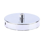 disques métalliques or argent rose doré noir blanc modernes accessoires plafonnier suspension base disque