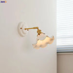 lampe murale classique blanc doré céramique métal ampoule led 220v vintage contemporaine