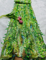 tissu dentelle sequins franges rose vert bleu marron élégant mariage soirée polyester coton