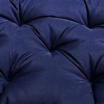 coussin balançoire imperméable coton tufté noir rouge bleu marine moderne bébé lit sofa