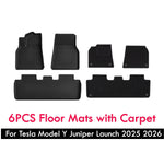 tapis sol coffre clips non slip tpe double couche rayures horizontales noir moderne tesla