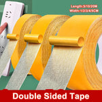 ruban adhésif double face or blanc texture tissée moderne 10m 20m 5m