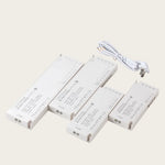 driver led alimentation 12v 24v 100w 150w câble clips moderne blanc opacité