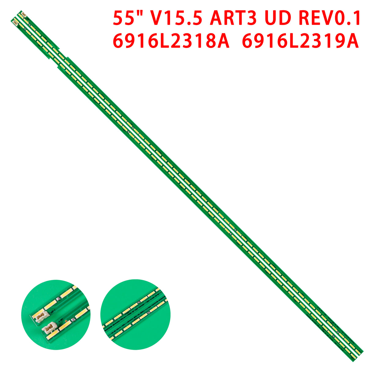 bande led vert clair ligne led dorées moderne connecteurs opacité qualité professionnelle facile téléviseur
