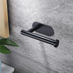 porte serviettes adhésifs modernes noir utilisation multiple salle bain matériaux métal plastique