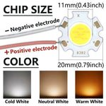 kits led puissants 3w 5w 7w 10w blanc froid neutre chaud 300ma
