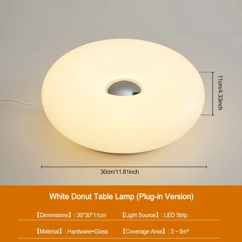lampe table moderne orange minimaliste éclairage intérieur cuisine salle manger tactile gradation continue led