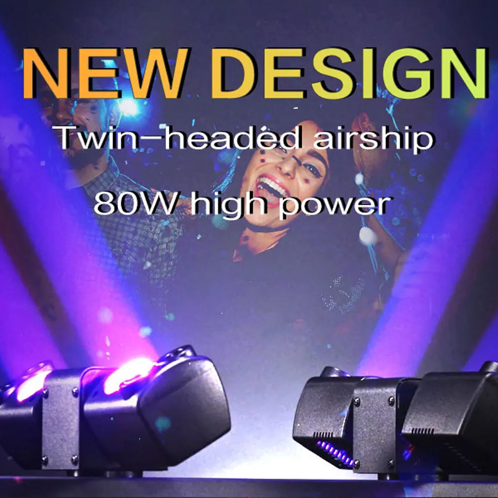 lumière led scène dmx noir effet dynamique disco auto flux 2000 82000 watts 80