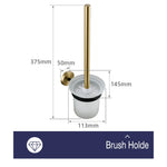 accessoires salle bains porte serviettes moderne porte savon noir doré texture moletée fixations élégants