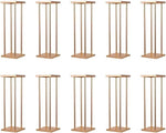 support fleurs métal doré moderne hauteur 100cm 60cm 80cm minimaliste décoration intérieure vases bougies