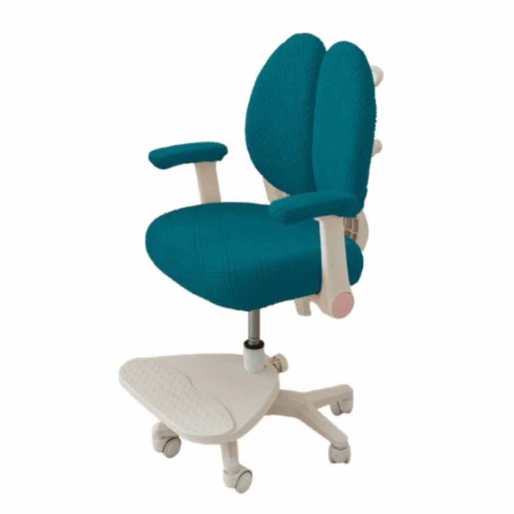 housse chaise universelle moderne motif carreaux couleurs vert olive beige blanc gris bleu vert