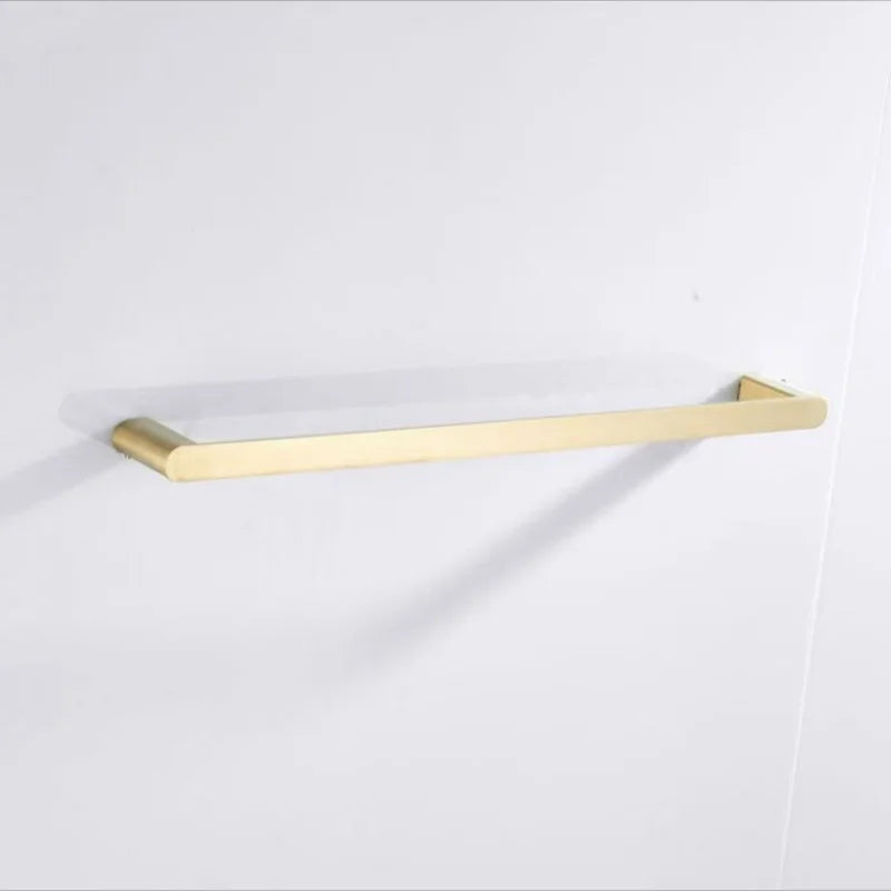 porte serviettes moderne or porte brosse wc adhésif porte savon ensemble quincaillerie bain minimaliste